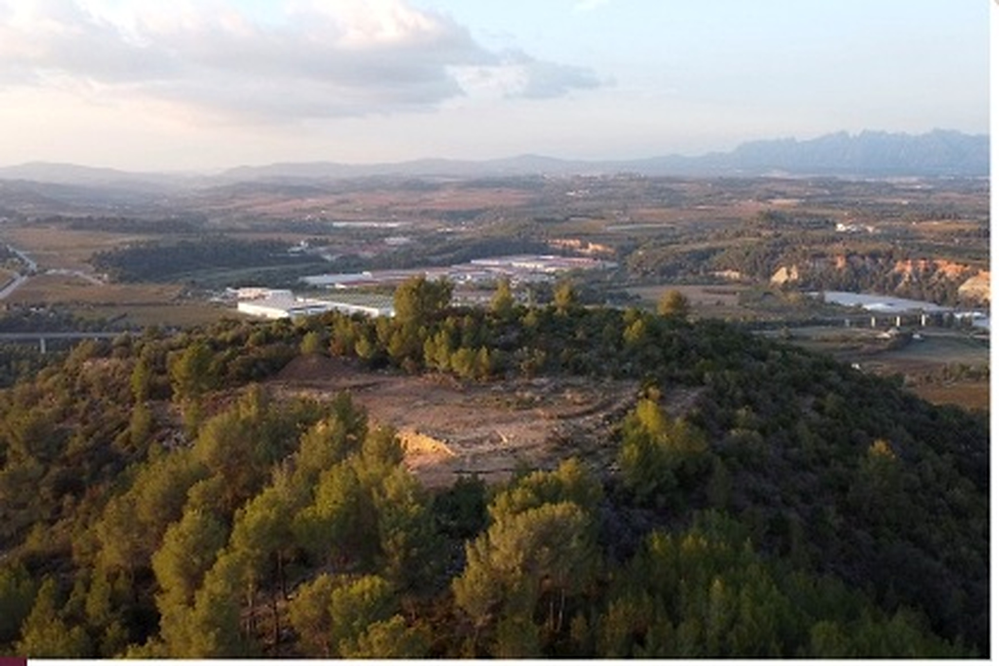El Puig del Cocodril i el paisatge penedesenc